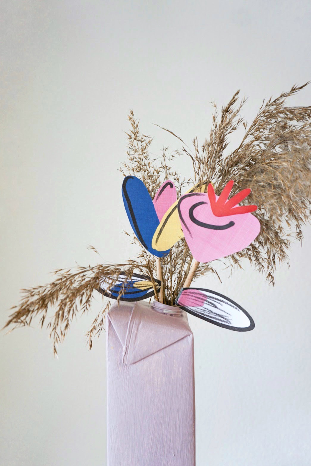 DIY Frühlingsdeko basteln – Blumen aus Papier